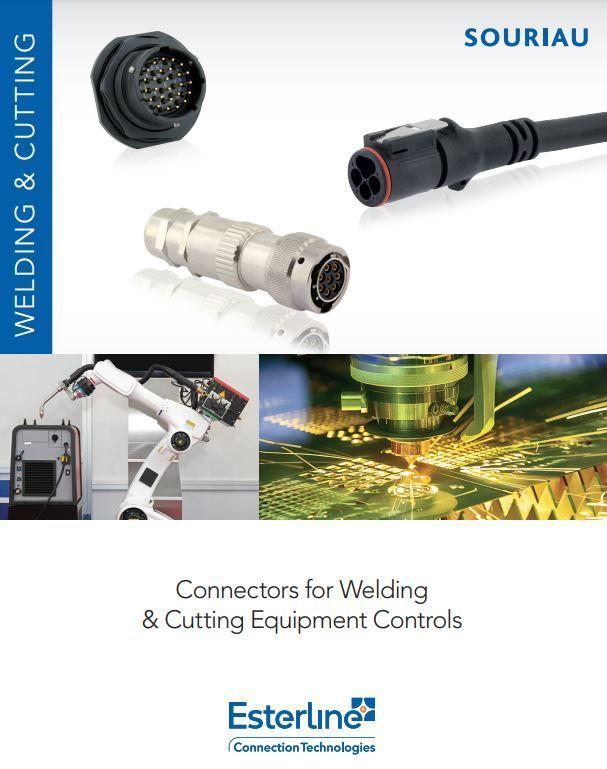 Connectors for welding and cutting equipment controls