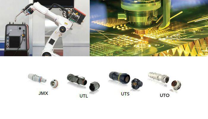 Souriau connectors for welding equipment