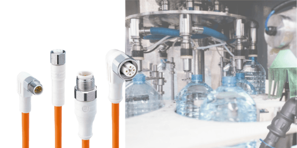 Connectors for the food and beverage industry 